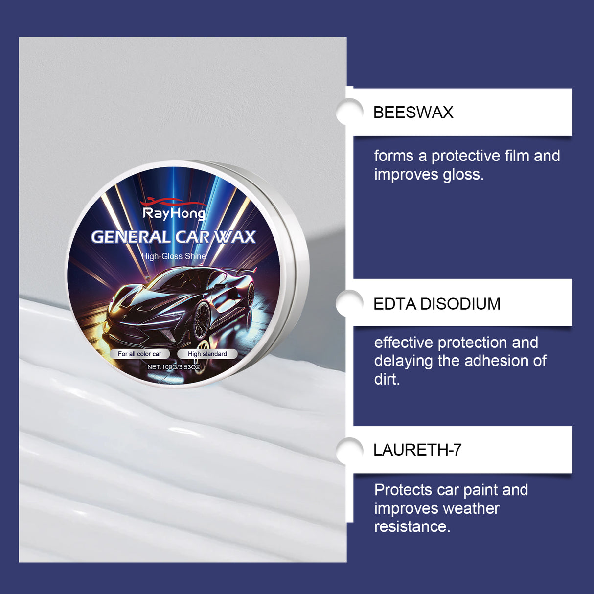 Car Paint Maintenance Cream Car Paint Scratch Care Polishing Waxing Cream Repair Tool - V.I.P Digital Presence