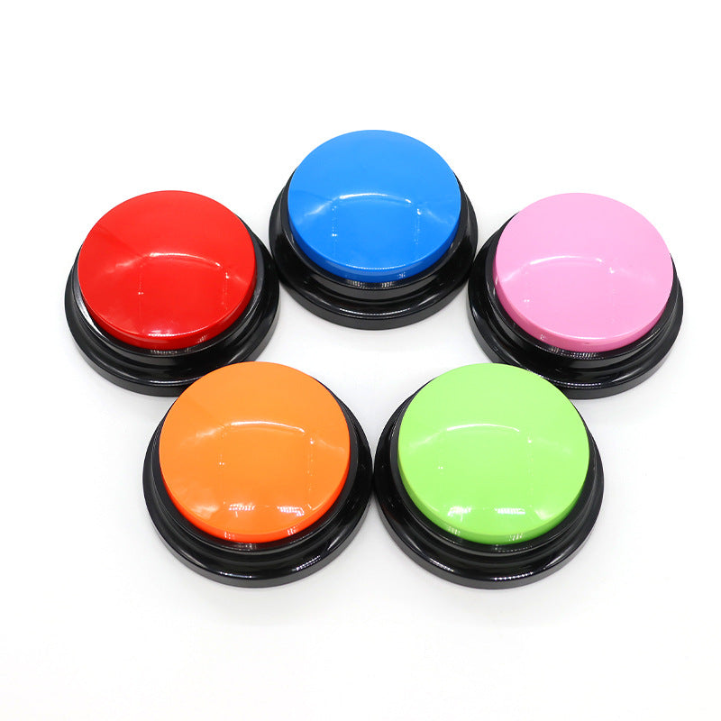 Dog Talking Button Pet Communication Key Sound Maker Cat Bell Toy Supplies Voice Recording Training Device - V.I.P Digital Presence