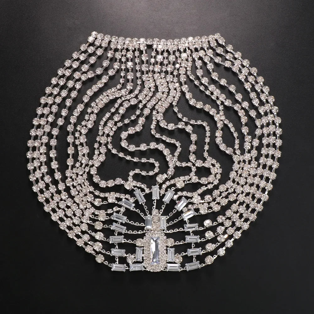 Rhinestone Bridal Headband Hat Forehead Hair Accessories Fashion Jewelry Wedding Crystal Head Chain Women Headpiece Gifts - V.I.P Digital Presence