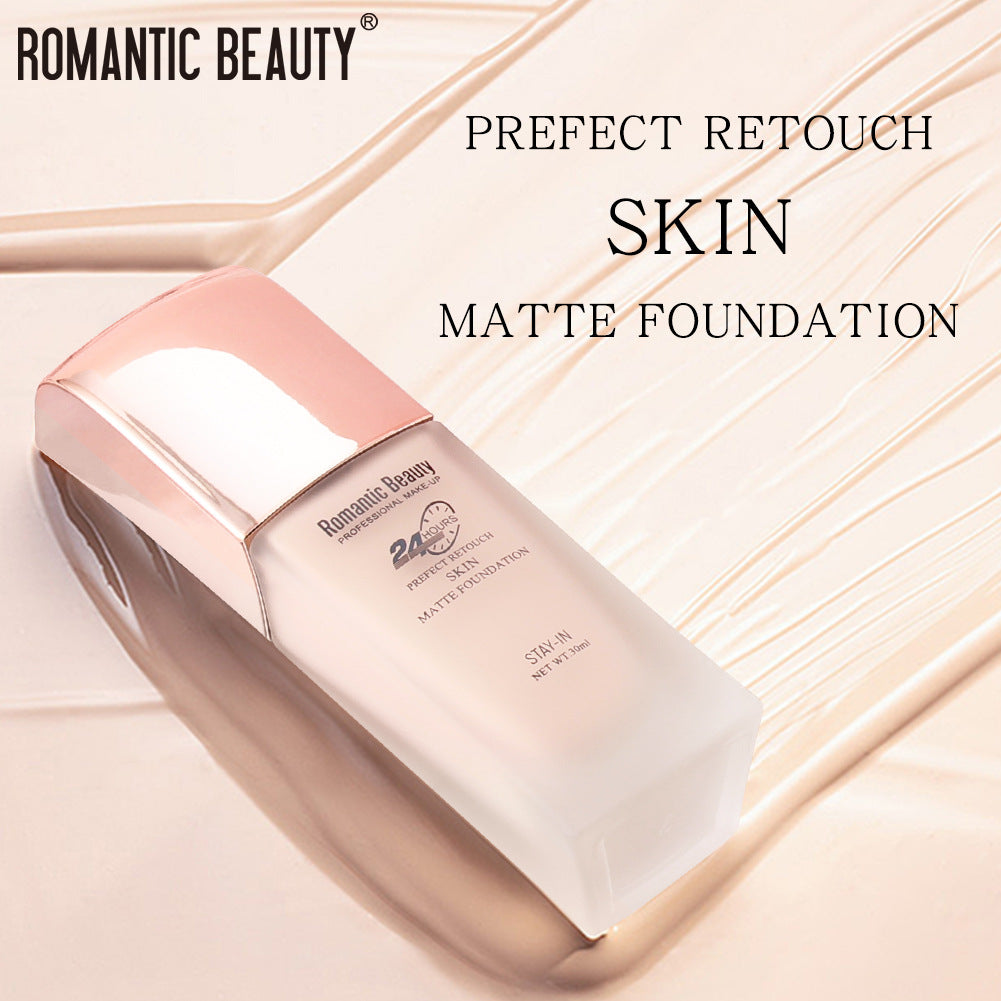 Romantic Beauty 30ml Long-Lasting Oil Control Non-Removal Foundation Concealer And Moisturizer Makeup Foundation - V.I.P Digital Presence