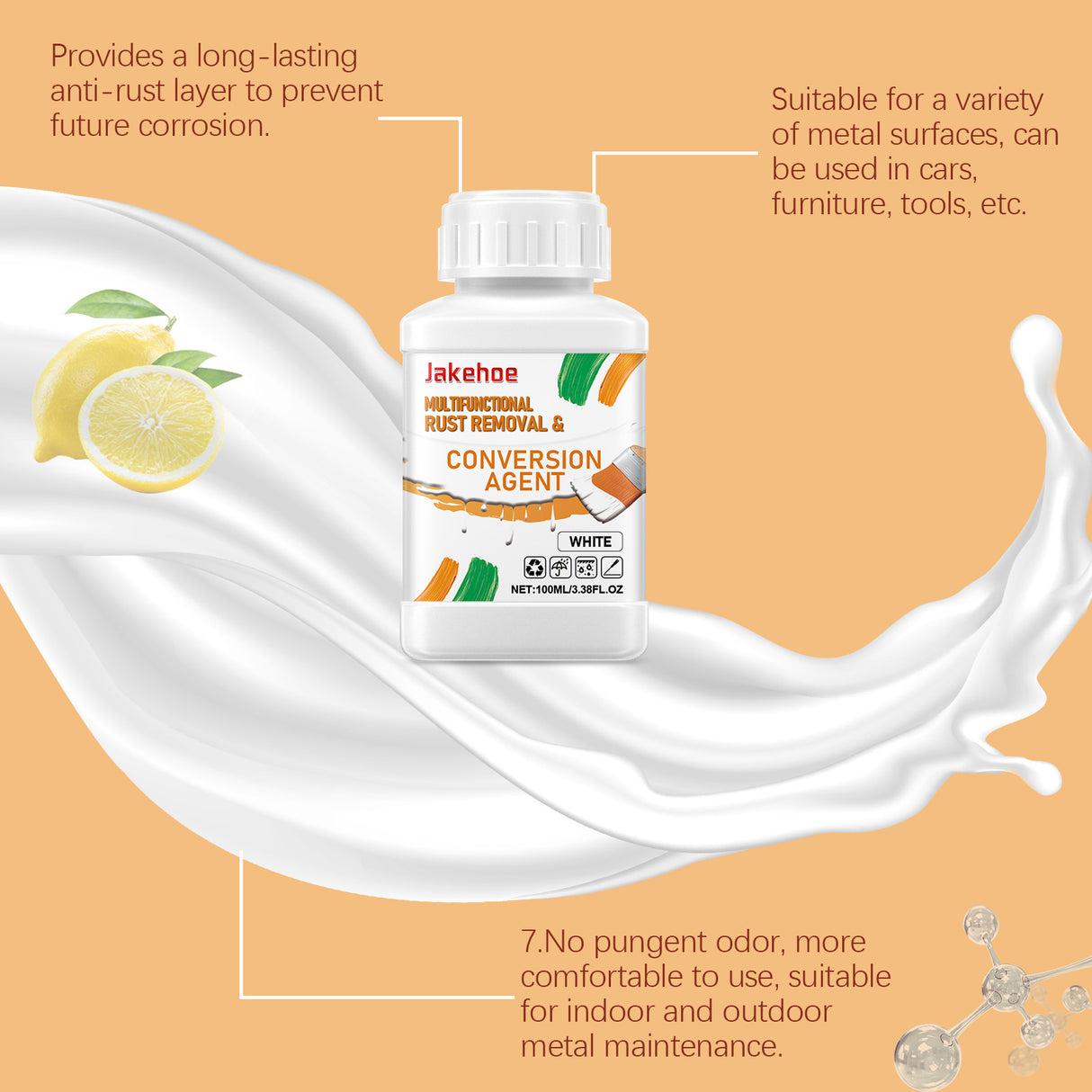 Pore Care Cream Is A Day And Night Combination That Deeply Cleanses The Skin, Firming And Smoothing Pore Beauty Creajakehoe White Multifunctional Rust Remover, Multi-Purpose Rust Remover Antirust Metal Renovation And Maintenance Coating - V.I.P Digital Presence