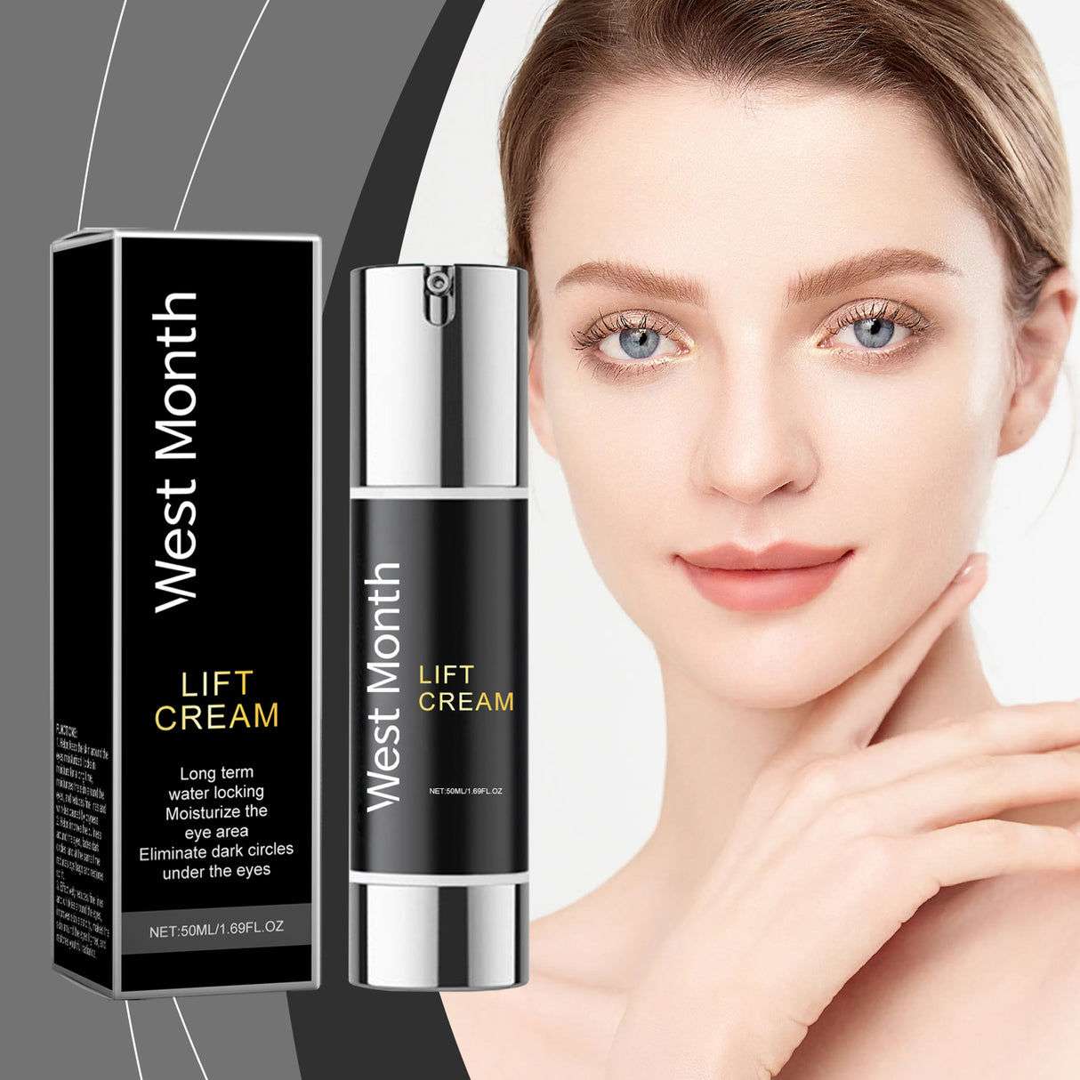 Firming Eye Cream Improves The Skin Around The Eyes Soft And Smooth, Moistens The Fine Lines Around The Eyes And Reduces The Firmness