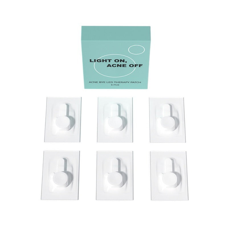 Electronic acne patch with red and blue light buttons acne removal patch with acne print water-based gel acne cleaning patch - V.I.P Digital Presence