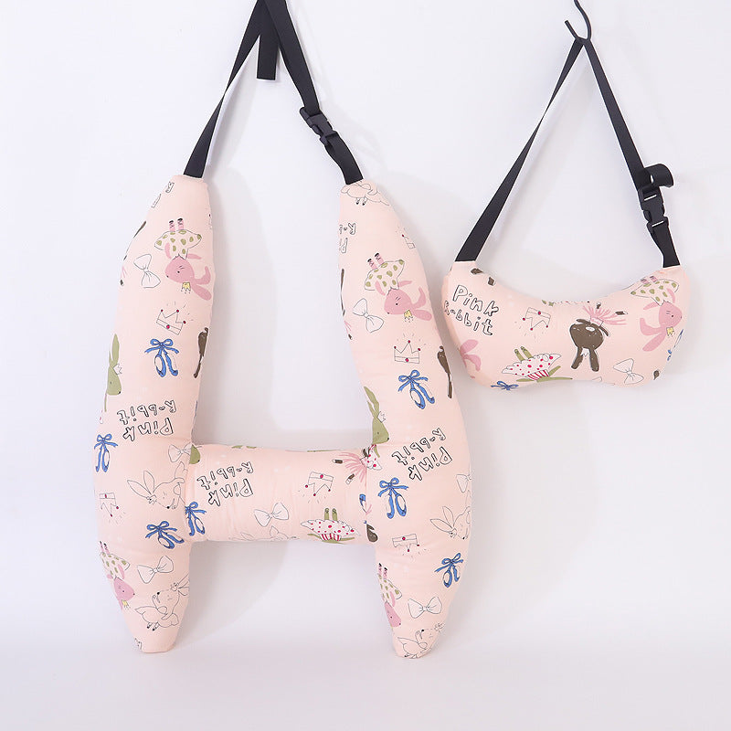 Car Sleeping Pillow Dual purpose Cotton Breathable Summer Car Adult Adult Children Washed Pillow Interior Supplies - V.I.P Digital Presence