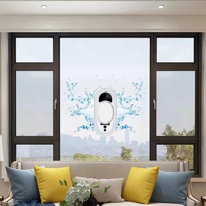 5600Pa Smart Window Cleaning Robot Auto-Guided, Remote-Controlled Glass Cleaner for Home Use - V.I.P Digital Presence