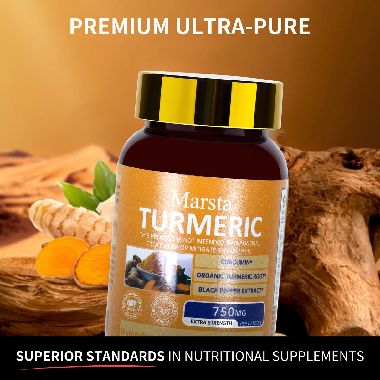 Curcumin Extract Capsules for Health Products - V.I.P Digital Presence