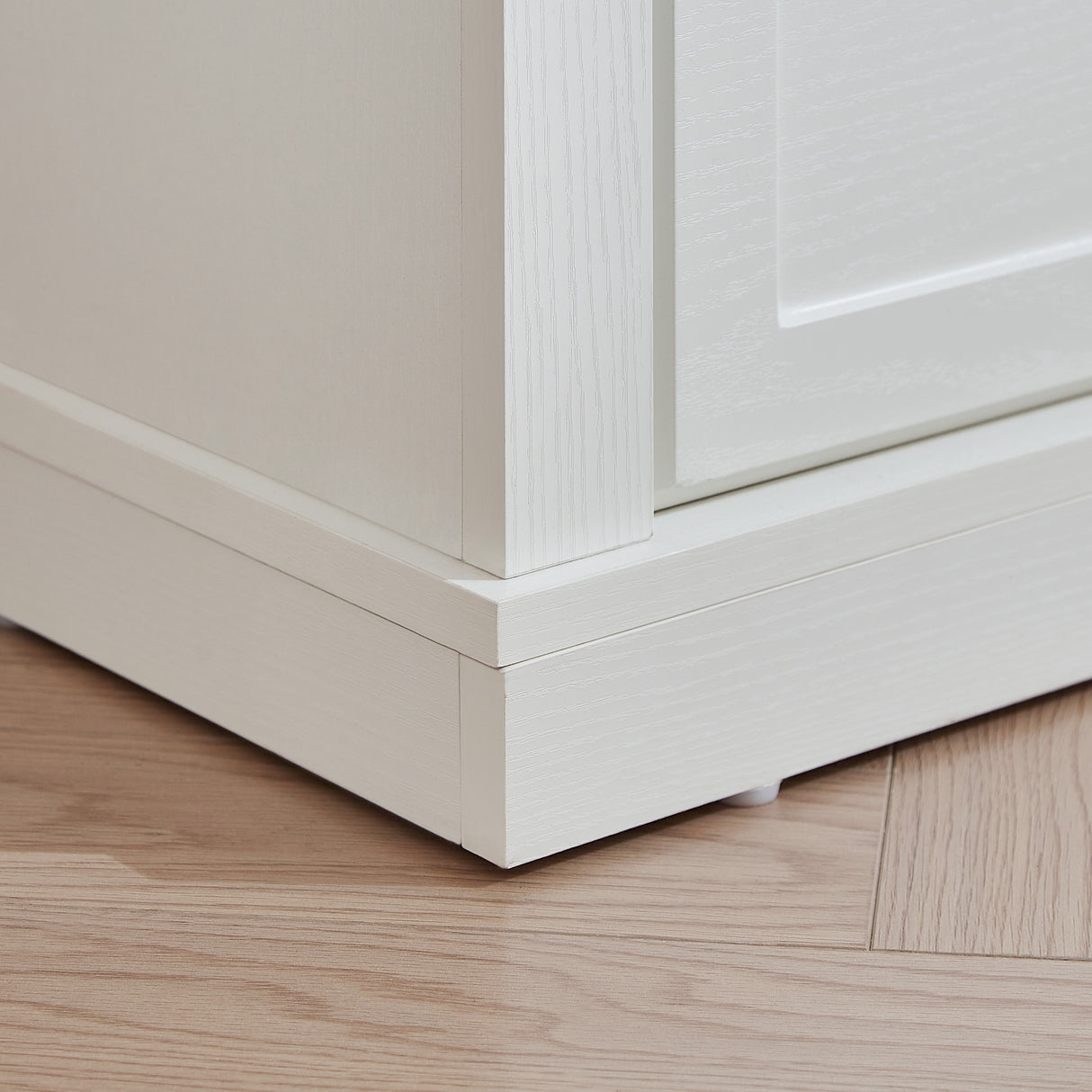 Farmhouse 5 drawer bedroom dressing table, high drawer cabinet white wooden bedroom dressing table. - V.I.P Digital Presence