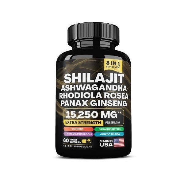 Sea moss Shilajit Frozen Collagen Peptide 2in1 Capsule Help Reduce Wrinkles - V.I.P Digital Presence