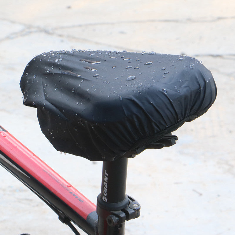 Bicycle Cushion Rain Cover Silicone Foam Cushion Cover Rain Cover Mountain Bike Saddle Rain Cover