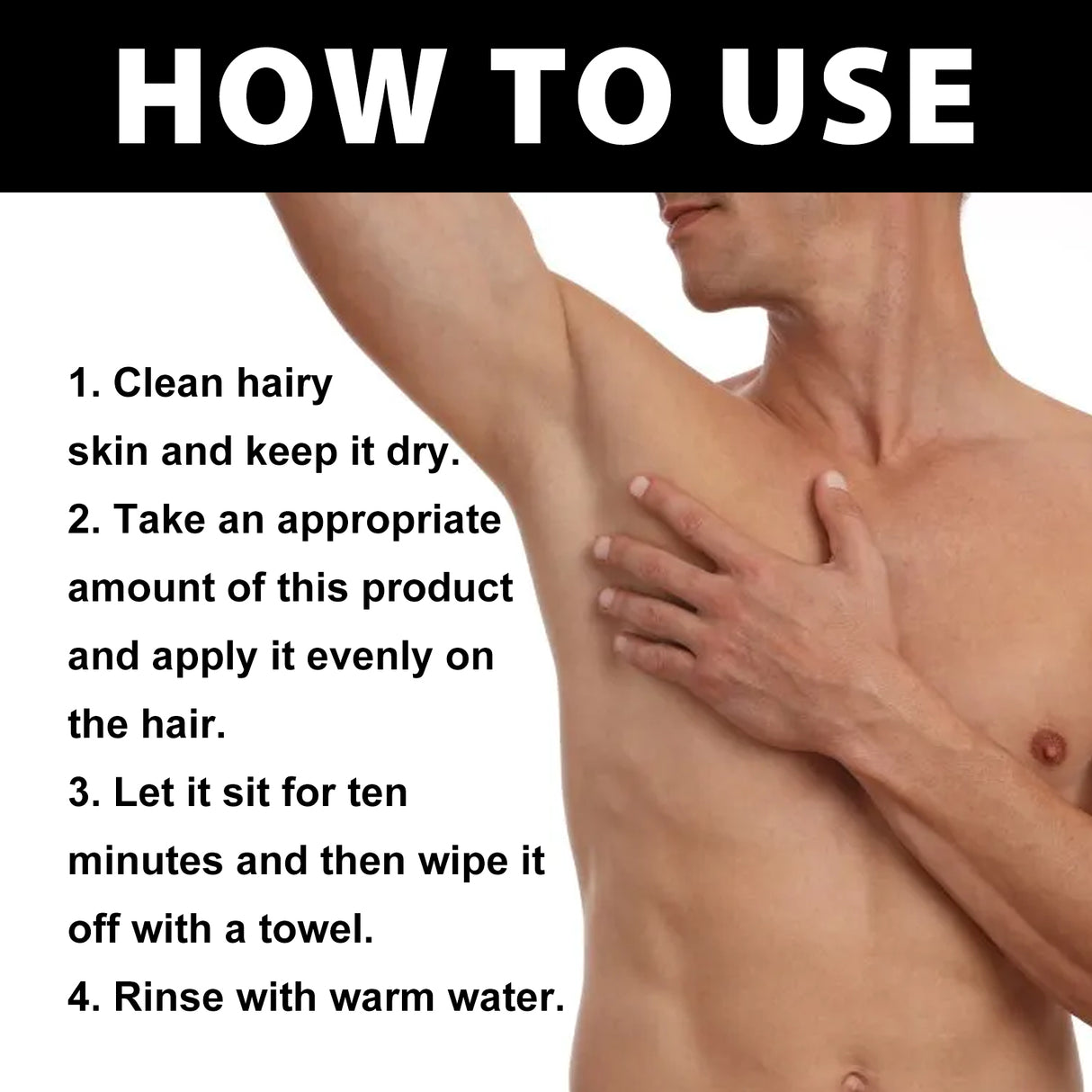 Hair Removal Cream For Men - V.I.P Digital Presence