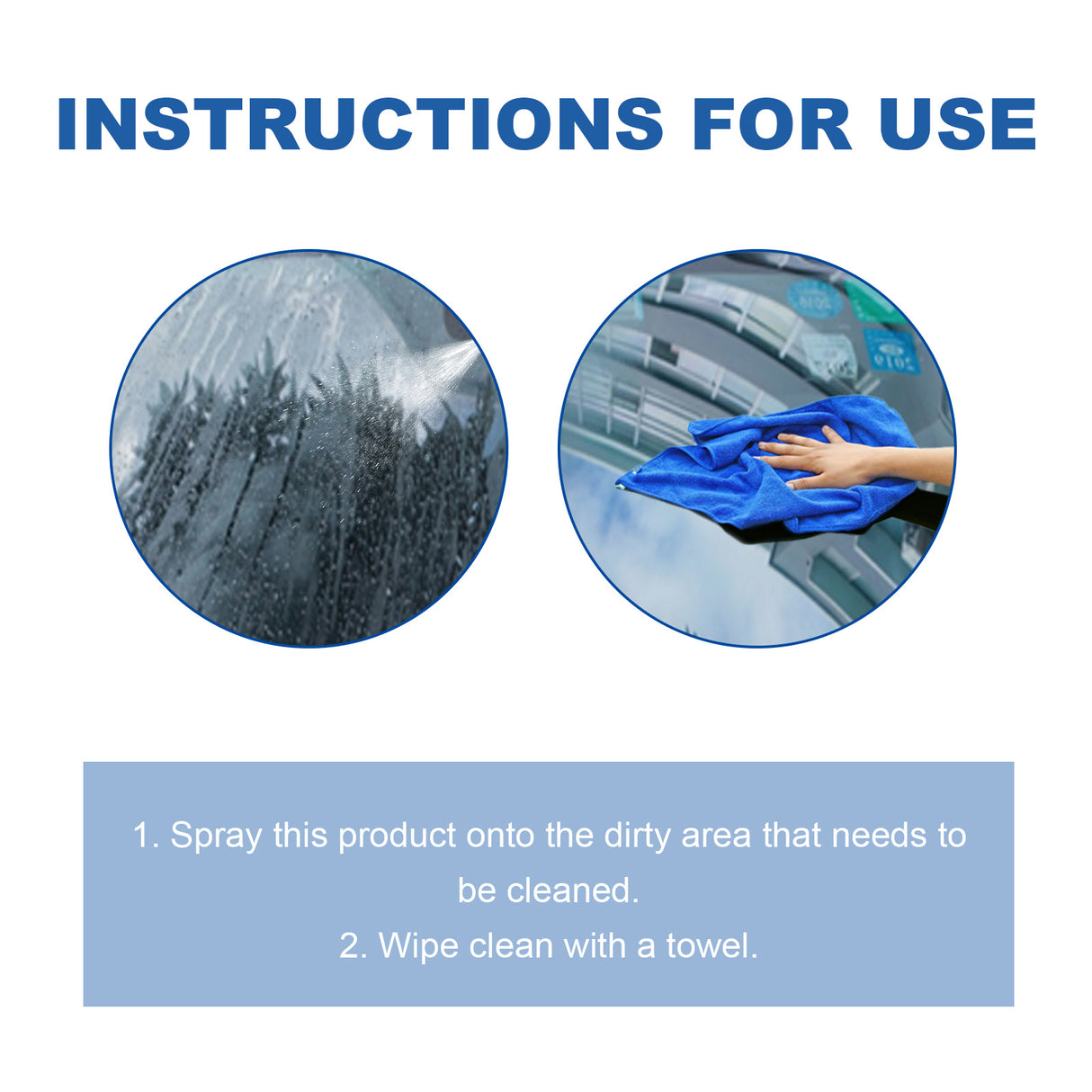 Windshield Oil Film Cleaner, Car Windshield Dust Stains Oil Film Clean Liquid - V.I.P Digital Presence