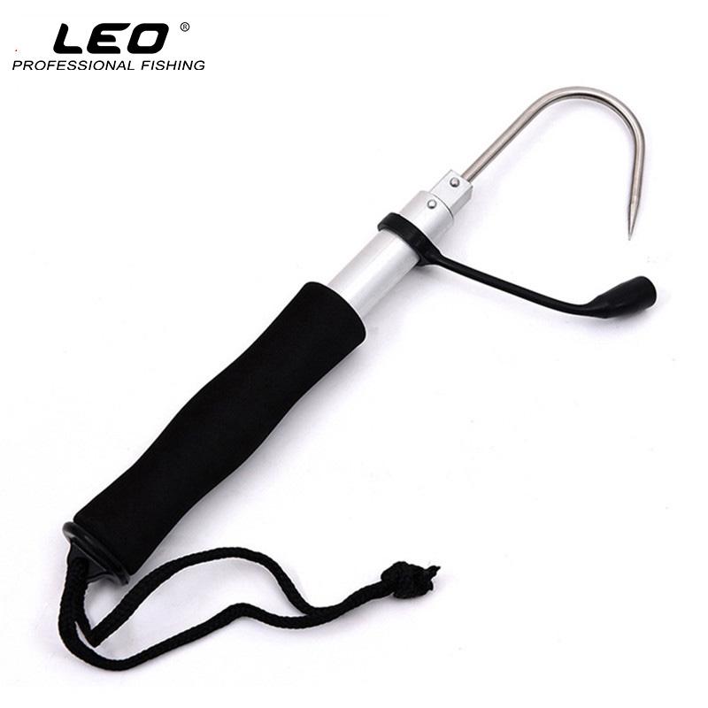 LEO 60cm Telescopic Fishing Gaff Hook Stainless Stee - V.I.P Digital Presence