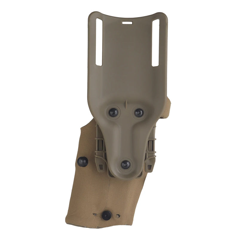 6354DO Left - handed Tactical Pistol Glock 17 Holster with X300U - A QLS Adapter, Leg Shroud, Drop, and MHA Leg Strap Kit - V.I.P Digital Presence