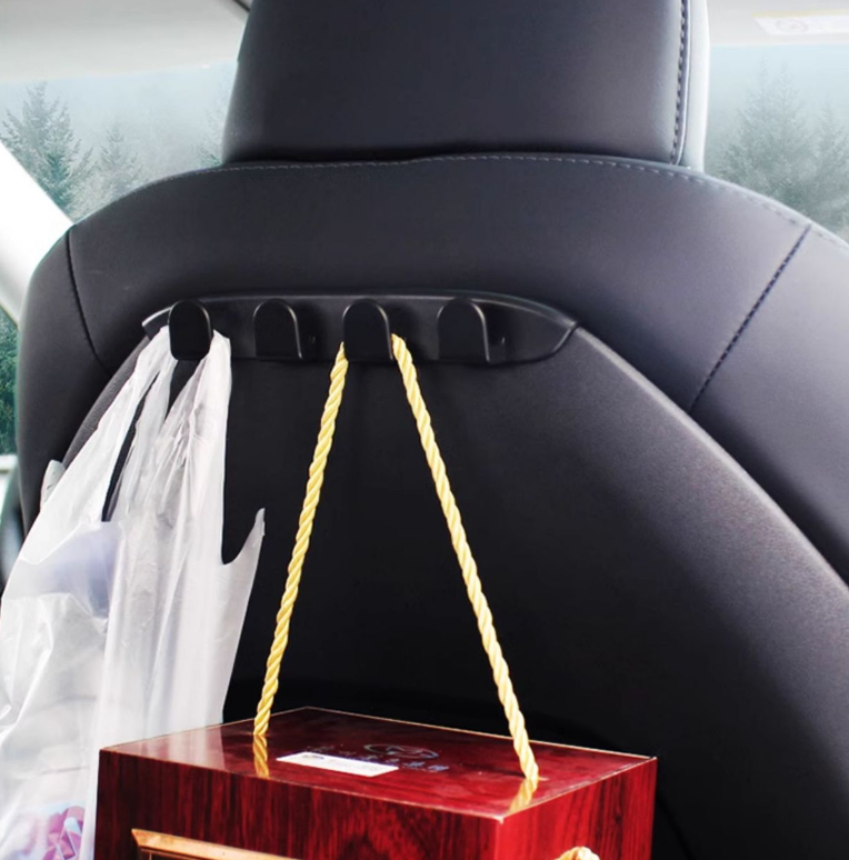 Suitable for Tesla car mounted hook model3Y car interior rear seat back hook artifact accessories - V.I.P Digital Presence