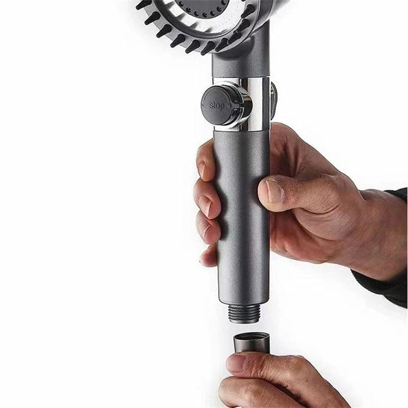 Supercharged Filter Spray Three-Speed Shower Nozzle Shower Shower Head Handheld Faucet - V.I.P Digital Presence