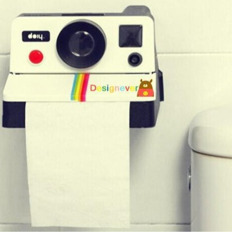 Vintage cute camera tissue holder toilet roll paper box tissue drawer household tissue box drawer - V.I.P Digital Presence