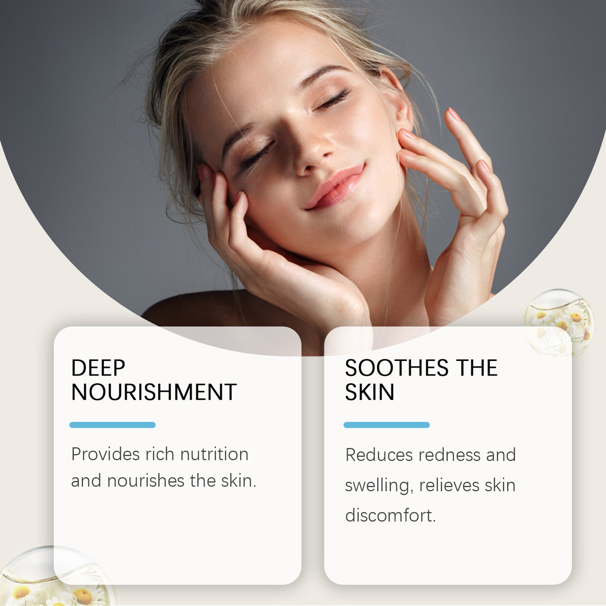 Blue Bell Soothing Essence Oil Soothing Hydrating Skin Care Nourishing Face Oil