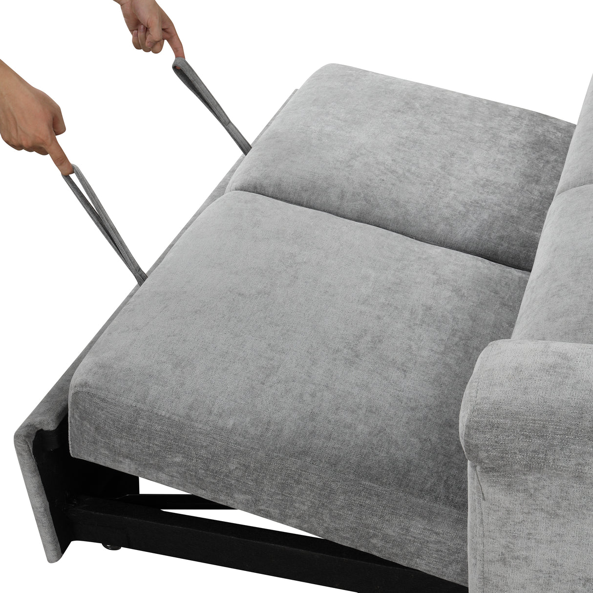 U_STYLE Convertible Soft Cushion Sofa Pull Bed ,for Two People to Sit On - V.I.P Digital Presence