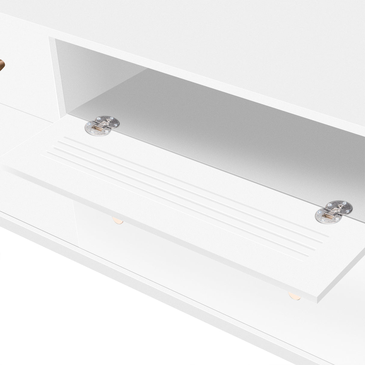 U-Can TV Stand for 75+ Inch TV Entertainment Center TV Media Console Table Modern TV Stand - V.I.P Digital Presence