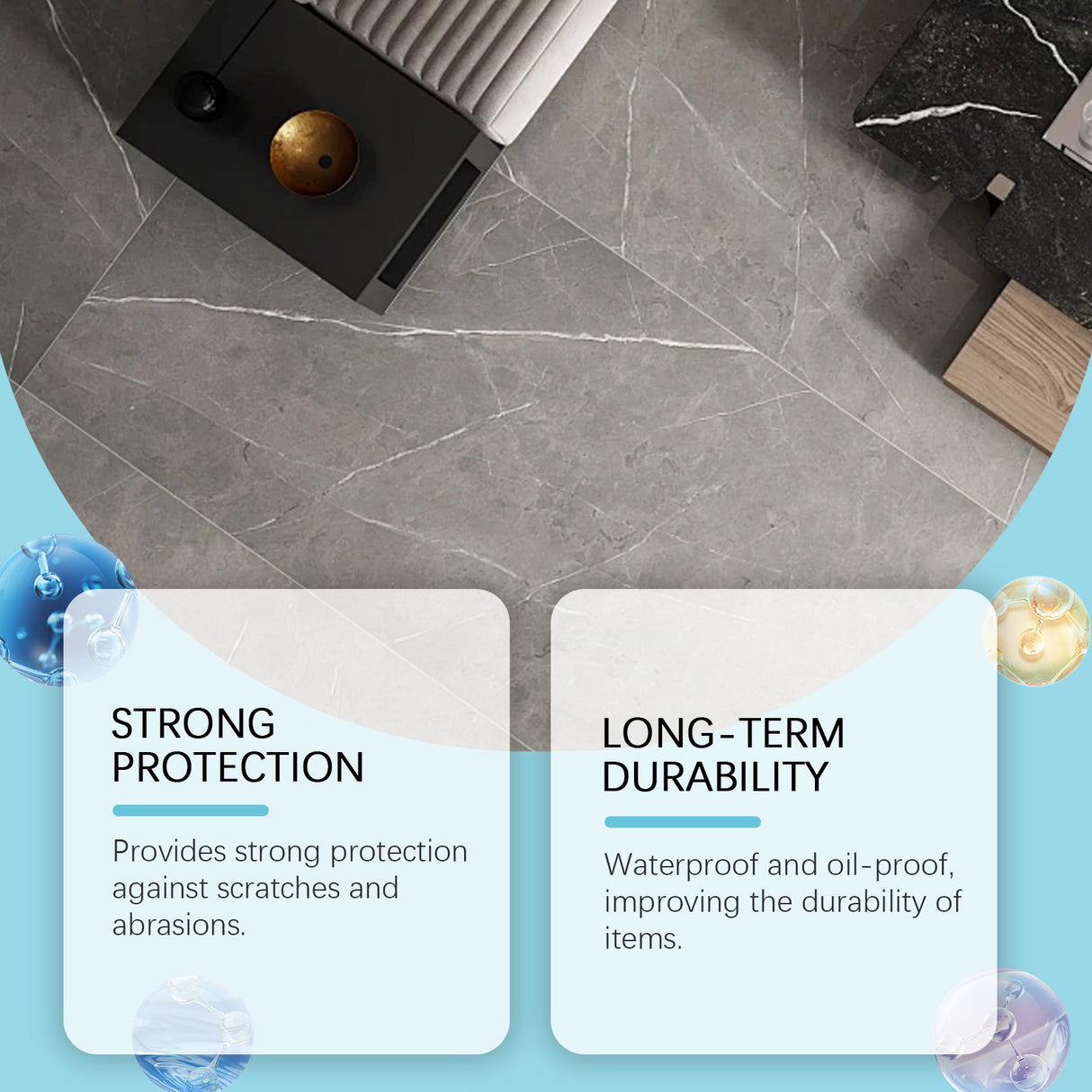 Home Ceramic Coating Spray Interior Tile Cleaning And Polishing Remove Wax Dirt Refurbishing Spray - V.I.P Digital Presence