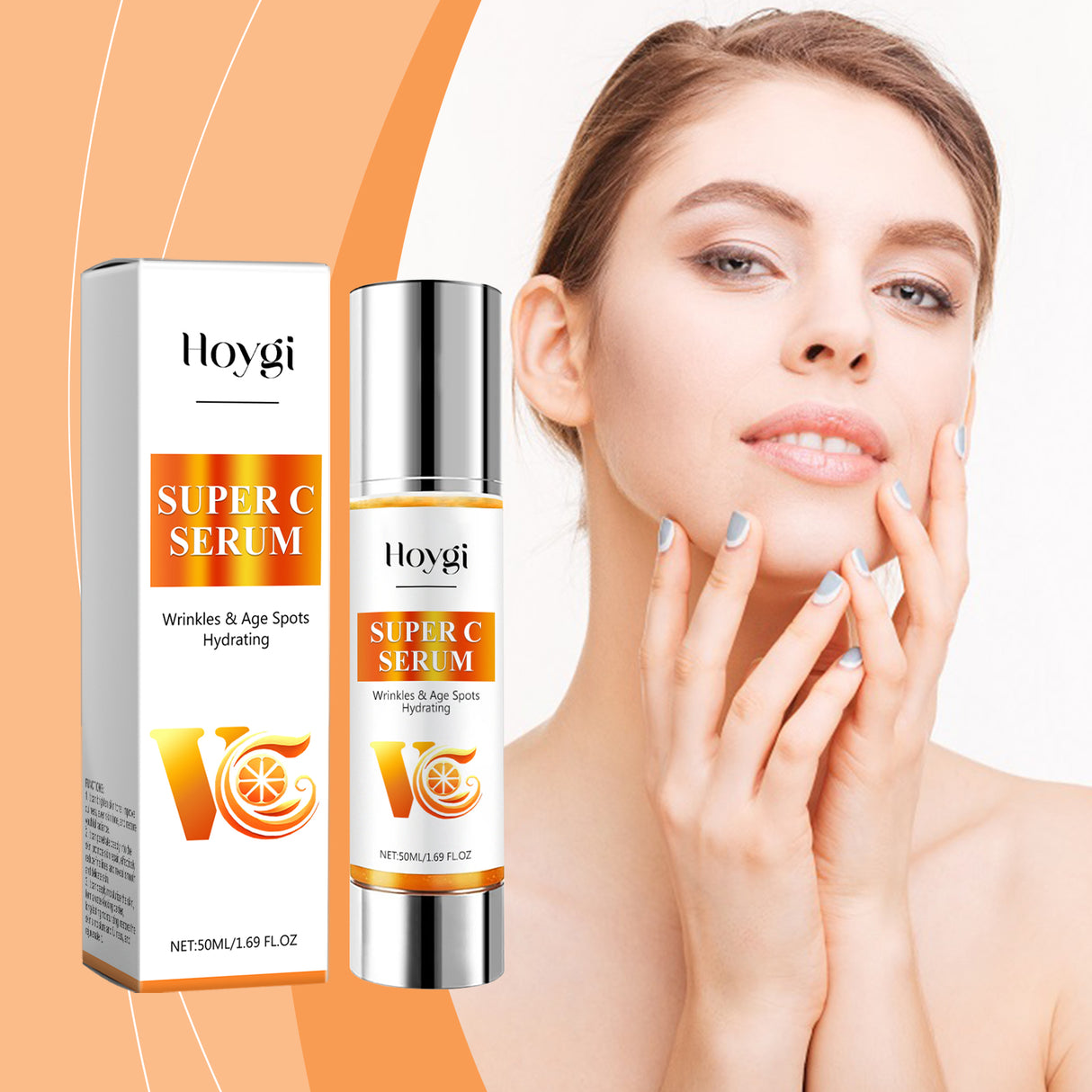 Vitamin C Serum Hydrating And Purifying Improve Facial Skin Moisturizing Serum