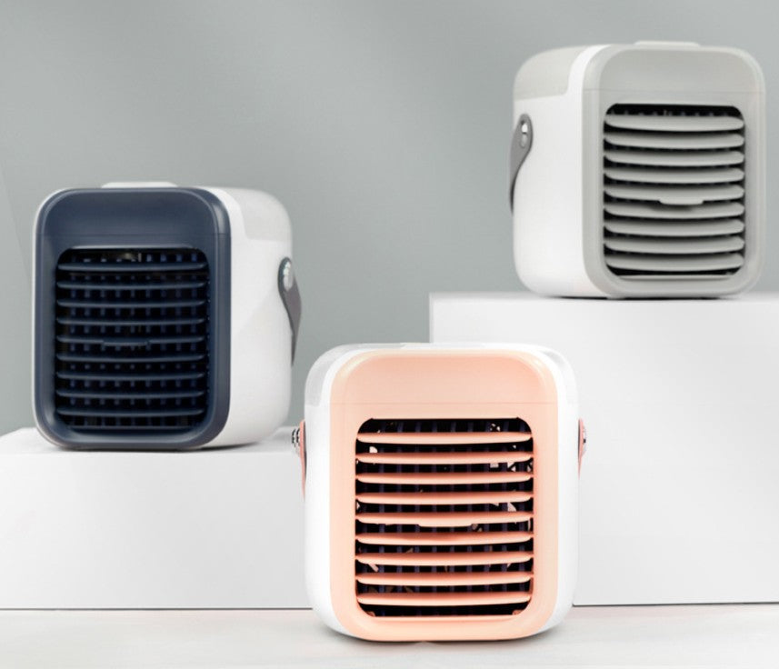 New portable water cooling fan Mini home desktop air conditioner fan USB charging cooling fan