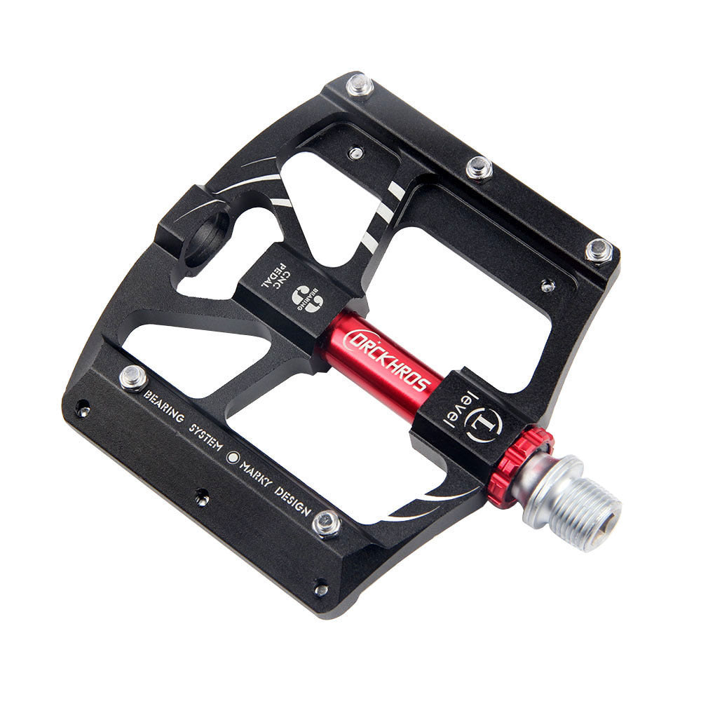 Mountain Bike Aluminum Alloy Three-Peilin Pedal Lightweight Road Bike Bearing Pedal Pedal Riding