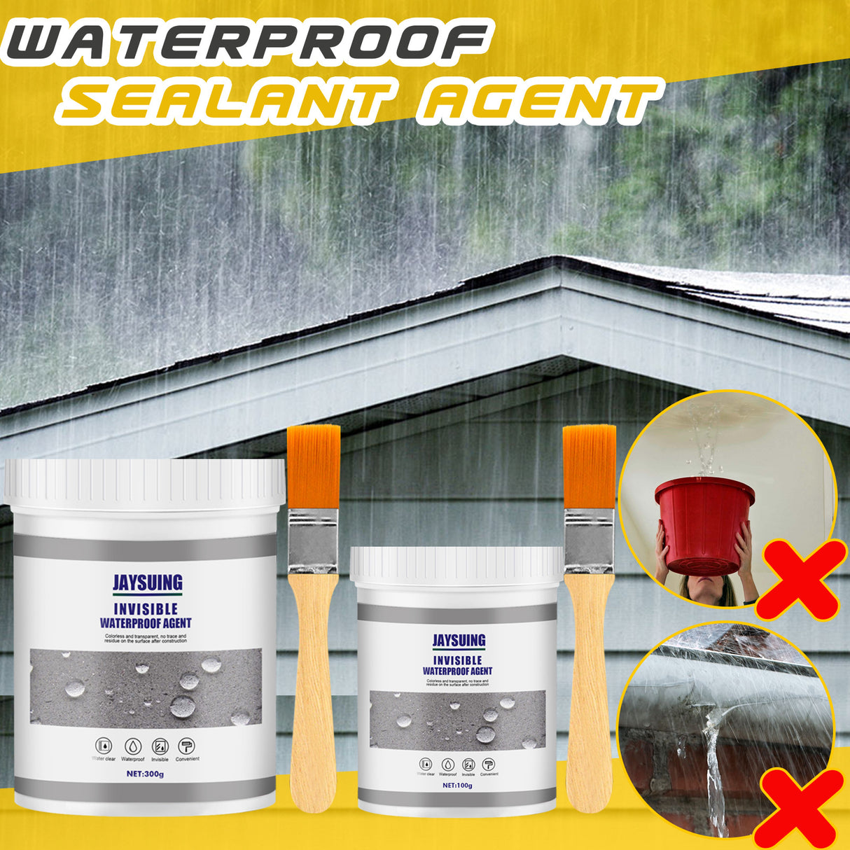 Waterproof Sealant, Bathroom Kitchen Exterior Wall Smashing Brick Leak Repair Paint Waterproof Adhesive - V.I.P Digital Presence