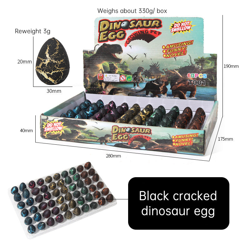 Dinosaur egg children soak in water to expand hatching small toys cracked shell simulation animal - V.I.P Digital Presence