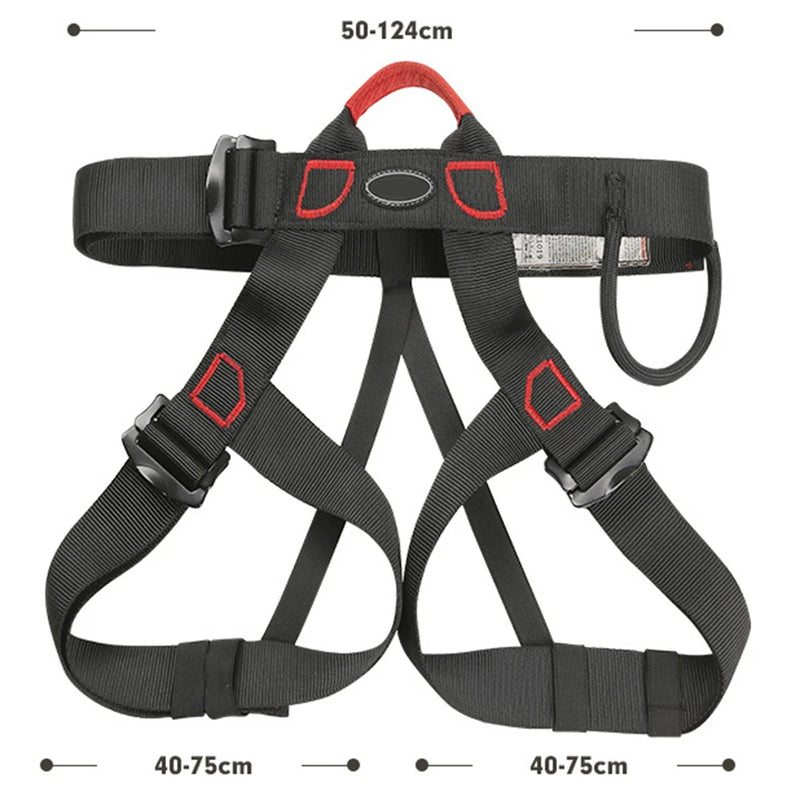 Outdoor Safety Belt Climb Rock Safety Harness Tree Climbing Half Body Harness For Women Men Children Ideal Gift For Rock Climber - V.I.P Digital Presence