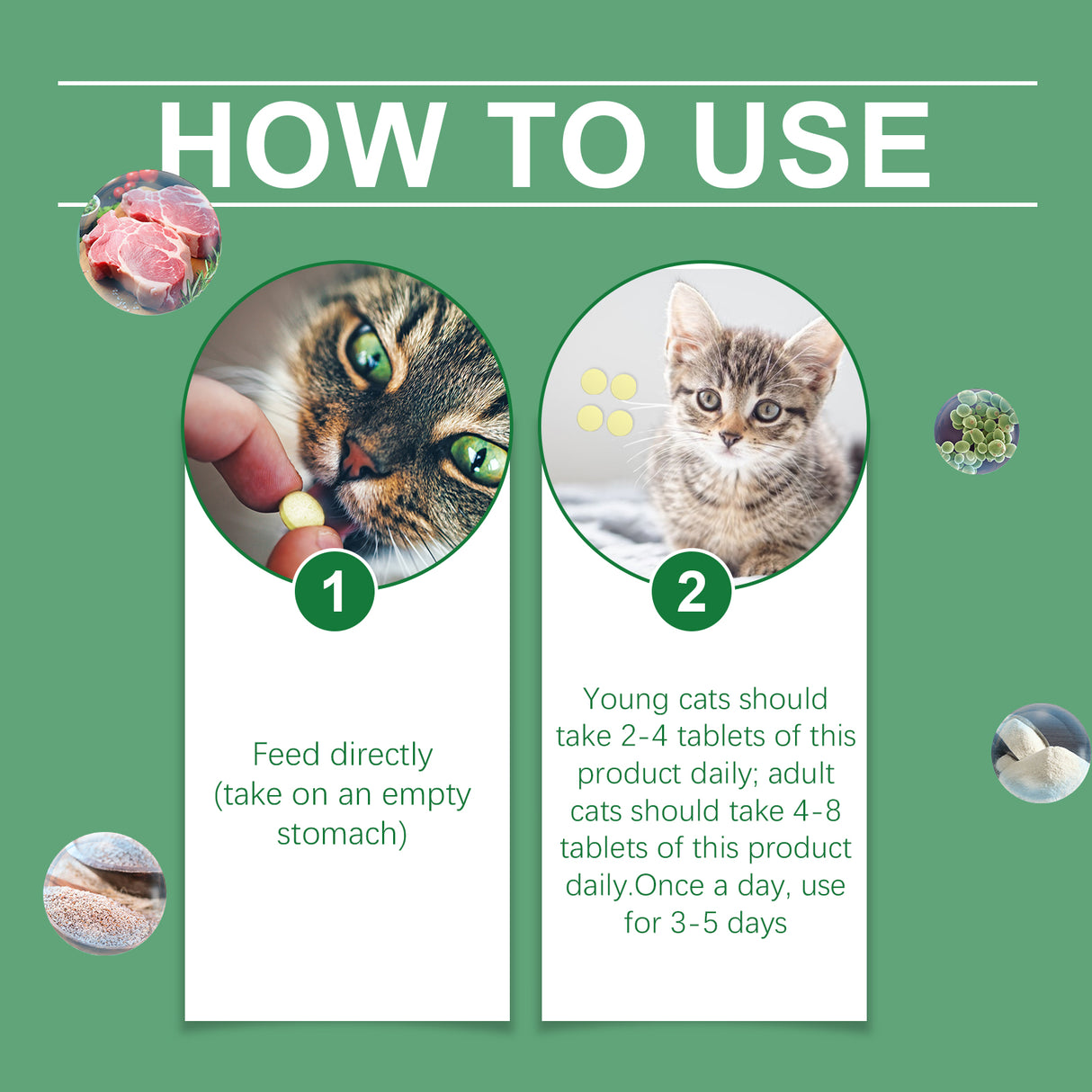 Cat Grass Tablets For Healthy Pets For Cats And Dogs To Absorb Nutrients Rich In Dietary Fiber Tablets - V.I.P Digital Presence