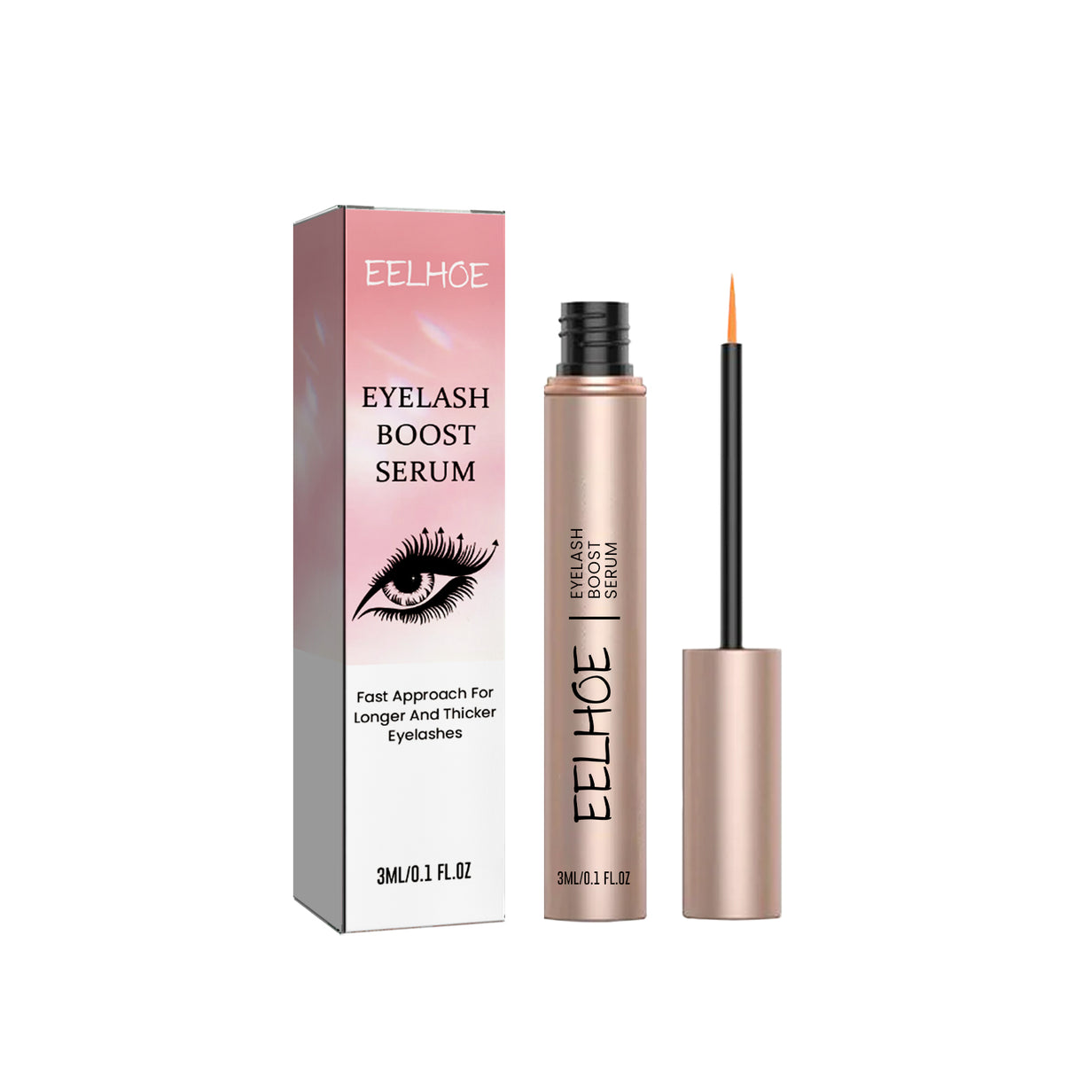 Eyelash Boost Serum, Lashes Black Long Mild Natural Thick Curl Curl Lasting Not Faint Dyed Eyelash Liquid - V.I.P Digital Presence