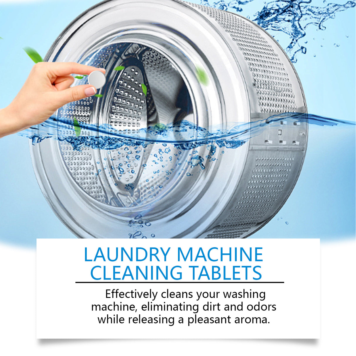 washing machine cleaning effervescent tablets, washing machine slot stains cleaning dirt cleaning odor effervescent tablets - V.I.P Digital Presence