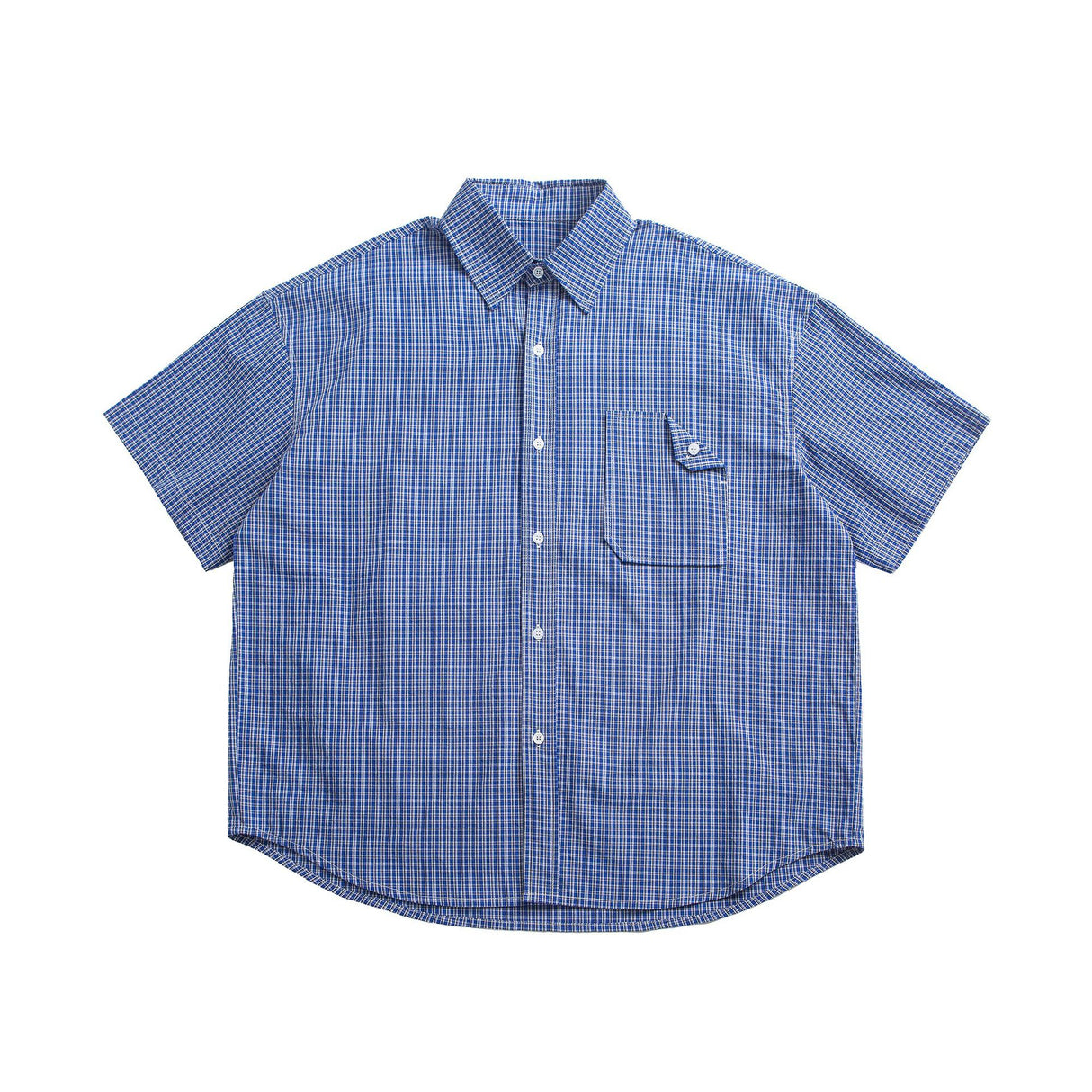 Checkered casual short sleeved shirt for men and women - V.I.P Digital Presence