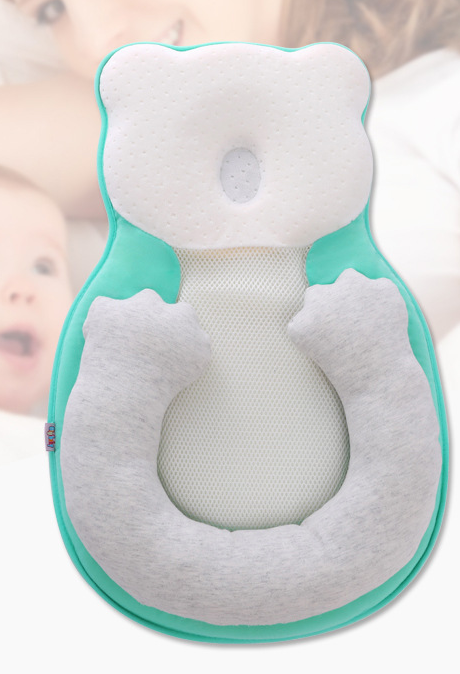 Newborn positioning pillow, baby side sleeping pillow, correction of head deviation, prevention of head deviation, baby sleeping posture shaping pillow with CPC certification - V.I.P Digital Presence