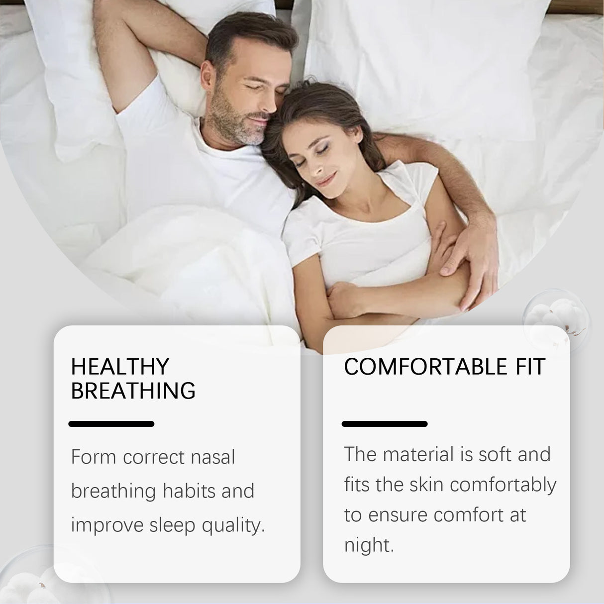 Anti-Snoring Tape Stop Snoring Sleep Tape Pamper Sleep Comfort Breathable Mouth Tape - V.I.P Digital Presence