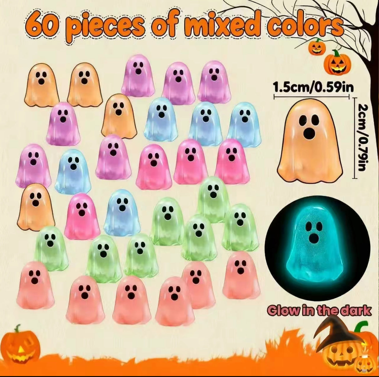 TinyHaunt Ghost Figurines