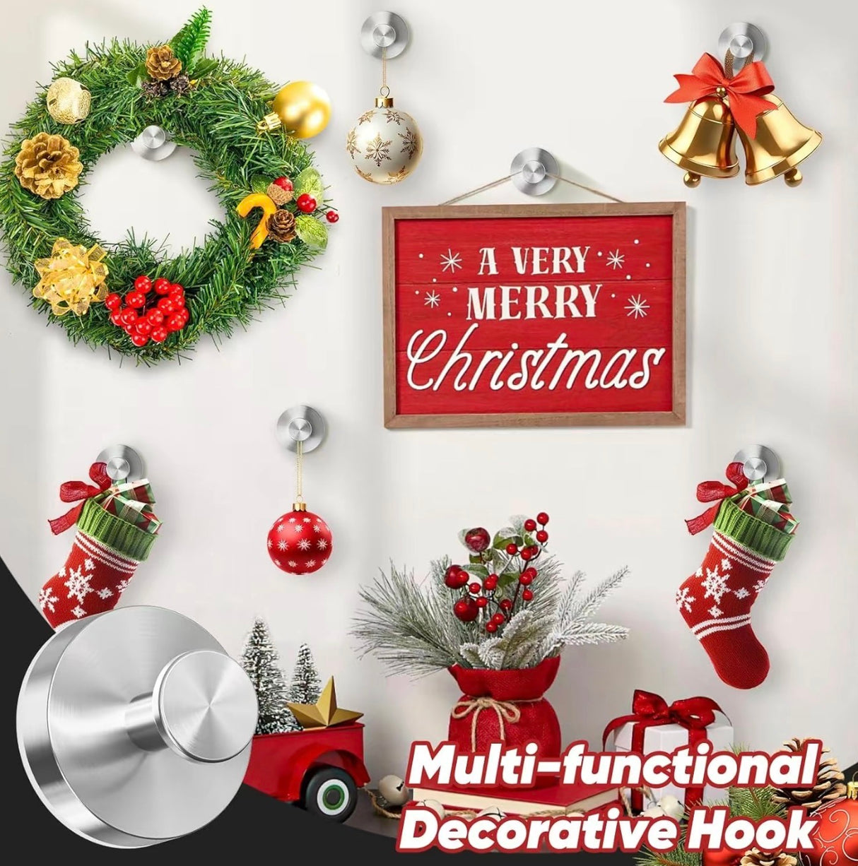 AquaGrip Suction Hooks