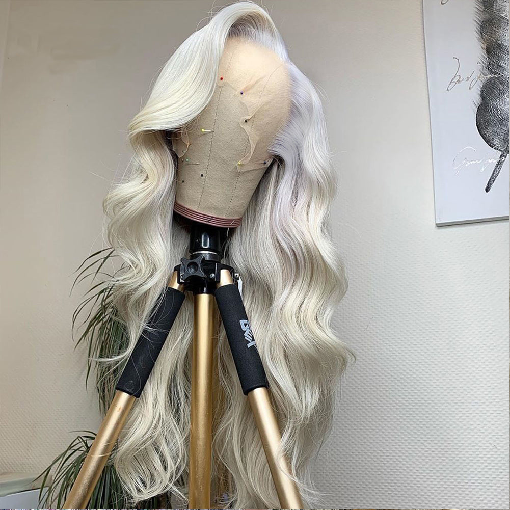 Synthetic Lace Front Wig Long Wavy Cosplay Wigs Heat Resistant Fiber Glueless Daily Wigs For Women - V.I.P Digital Presence