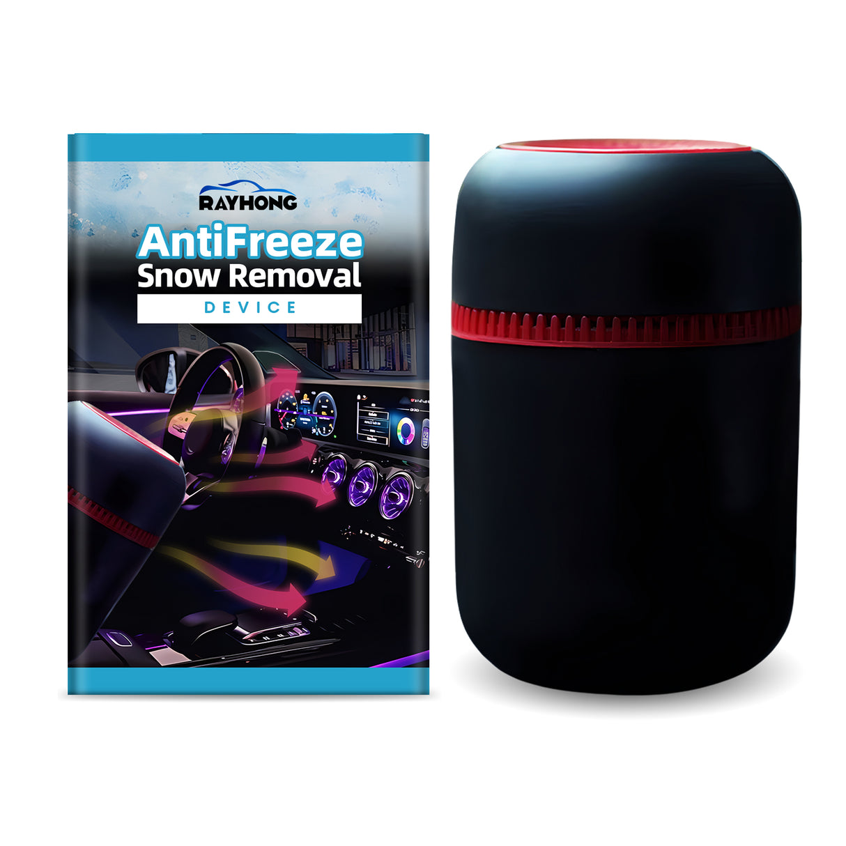 Snow Remover, Car Windshield Defogging Deicing Quick Snow Melting Portable Heater - V.I.P Digital Presence