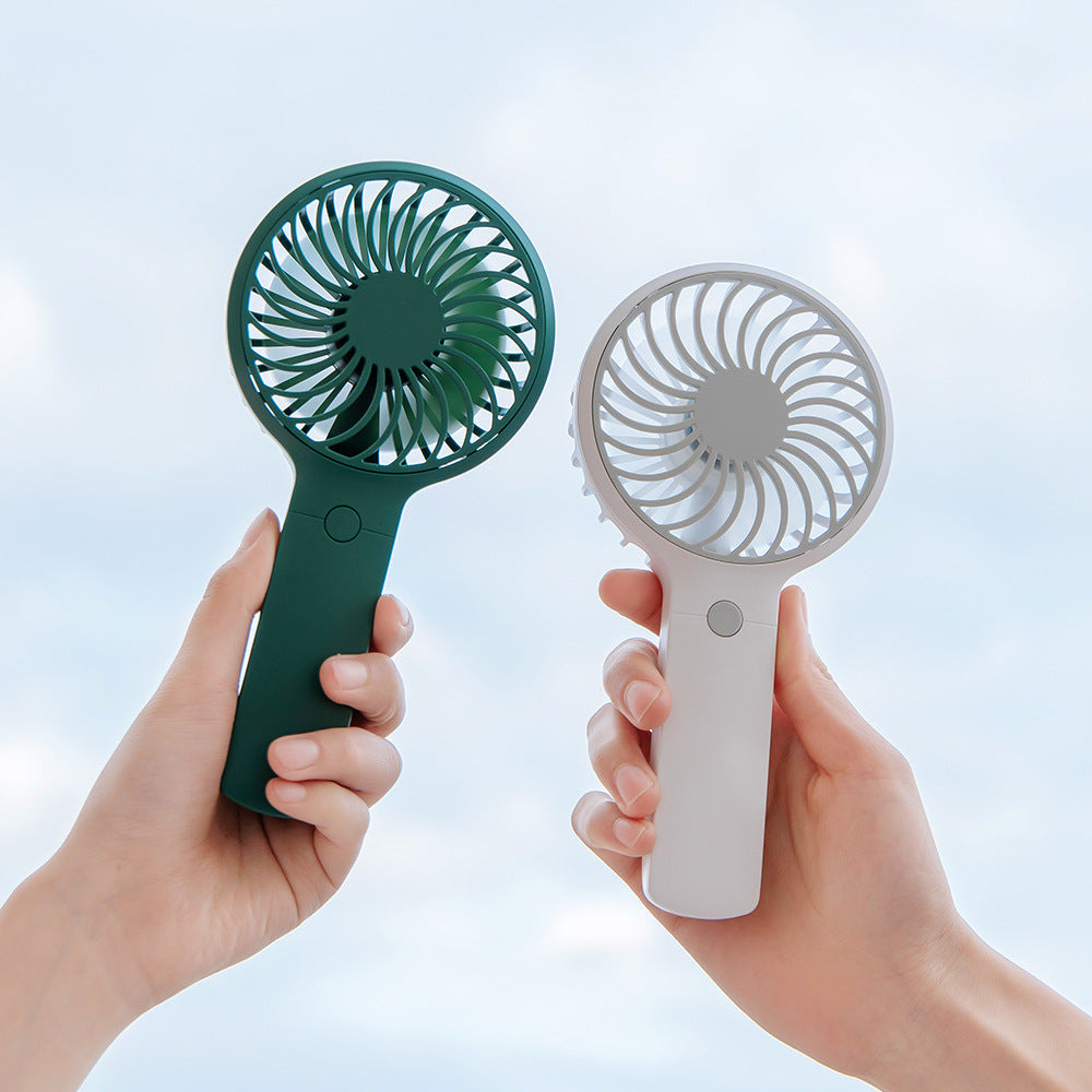 Shaking Head Fan USB Mini Desktop Small Fan Convenient Hand-Held Outdoor Student Fan - V.I.P Digital Presence