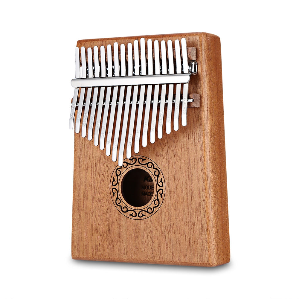 B - 17T 17 Keys Kalimba Thumb Piano Mahogany Body Musical Instrument - V.I.P Digital Presence