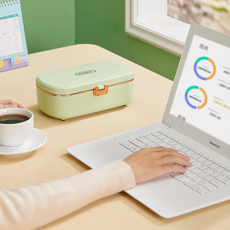 900ML Portable Electric Lunch Box for Office Workers. Self - heating, steaming, cooking, with heat preservation - V.I.P Digital Presence