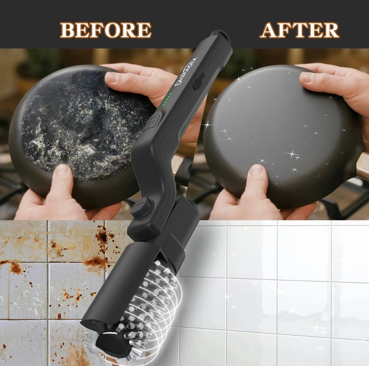 GrillForce Electric Brush