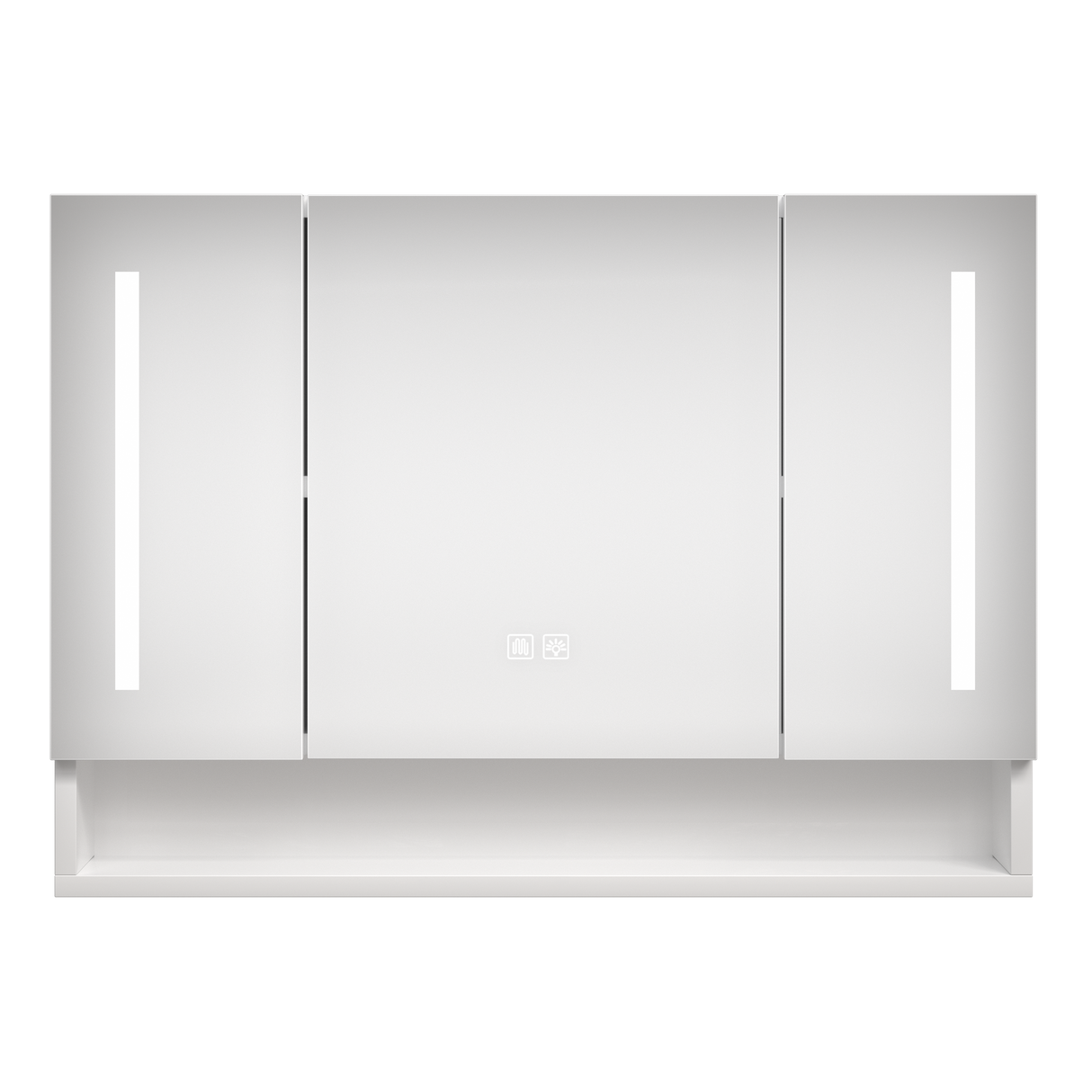 Modern 39x28 inch bathroom cabinets, medicine cabinets with mirrors and LED lights, and bathroom storage cabinets - V.I.P Digital Presence