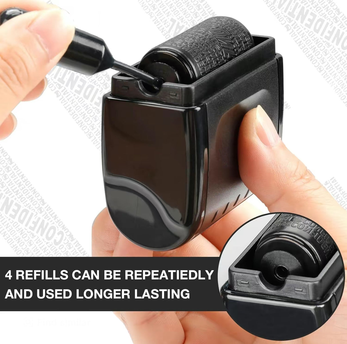 InfoGuard Roller Stamp