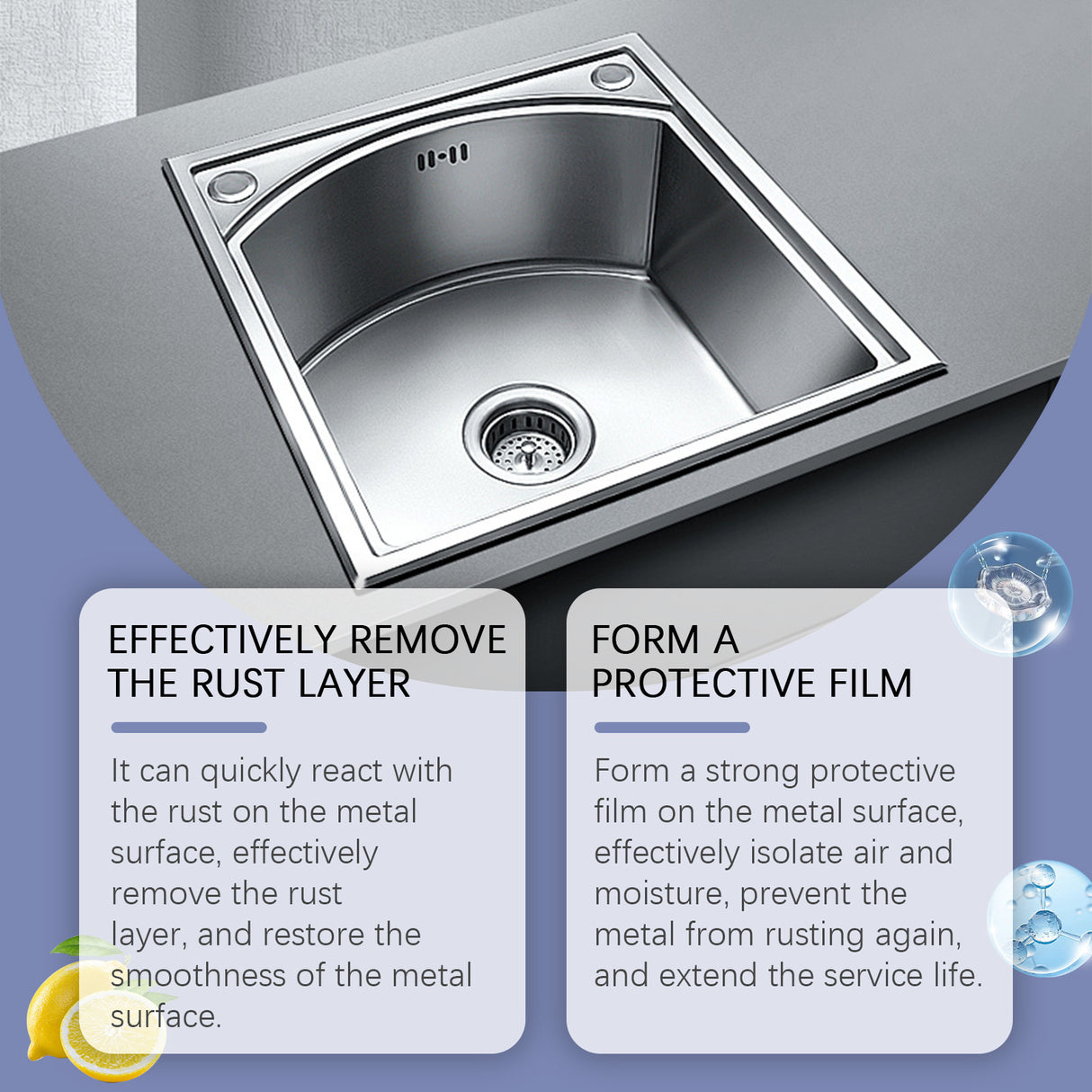 Steel Rust Remover Bolt Screws Metal Rust Cleaner Rust Remover Household Rust Remover - V.I.P Digital Presence