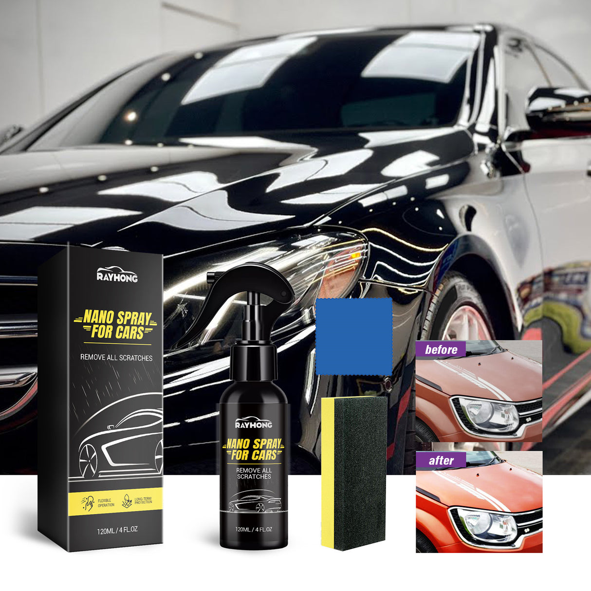 Car Coating Spray Car Paint Brightening Refurbished Dust Cleaning Oil Maintenance Coating Agent - V.I.P Digital Presence