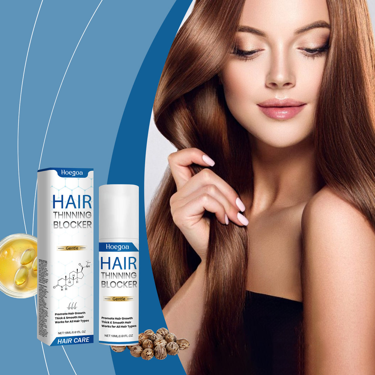 Hair Ball Essence Strengthens Fragile Hair, Repairs And Nourishes Hair And Scalp Care Ball Essence - V.I.P Digital Presence