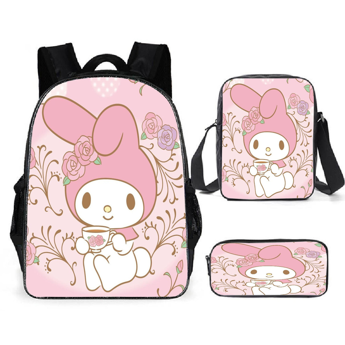 New Cartoon School Bag Printing Custom Bookbag High Quality Backpack Pencil Cases Kids Bags For Girls - V.I.P Digital Presence